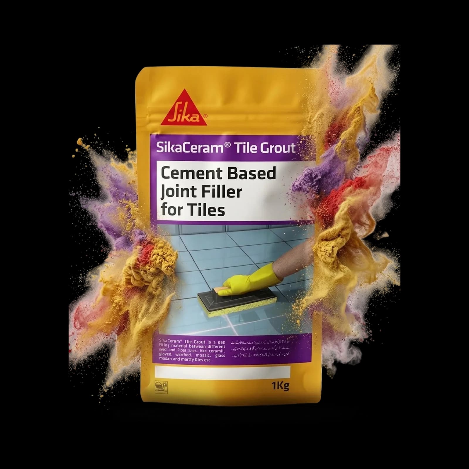 SikaCeram-600 Tile Grout PK — pack view 3